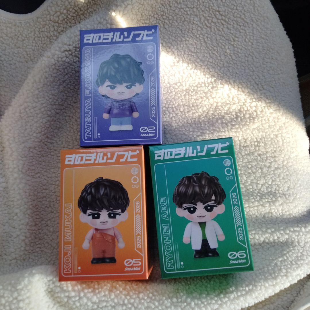 Man　ソフビ　3セット