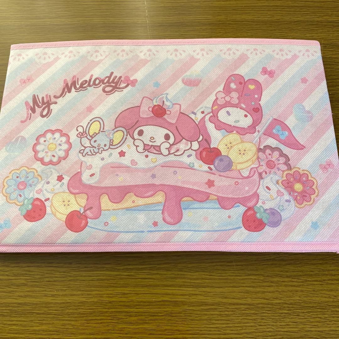 5点目100円♡新作♡新品♡マイメロちゃん♡収納ボックス