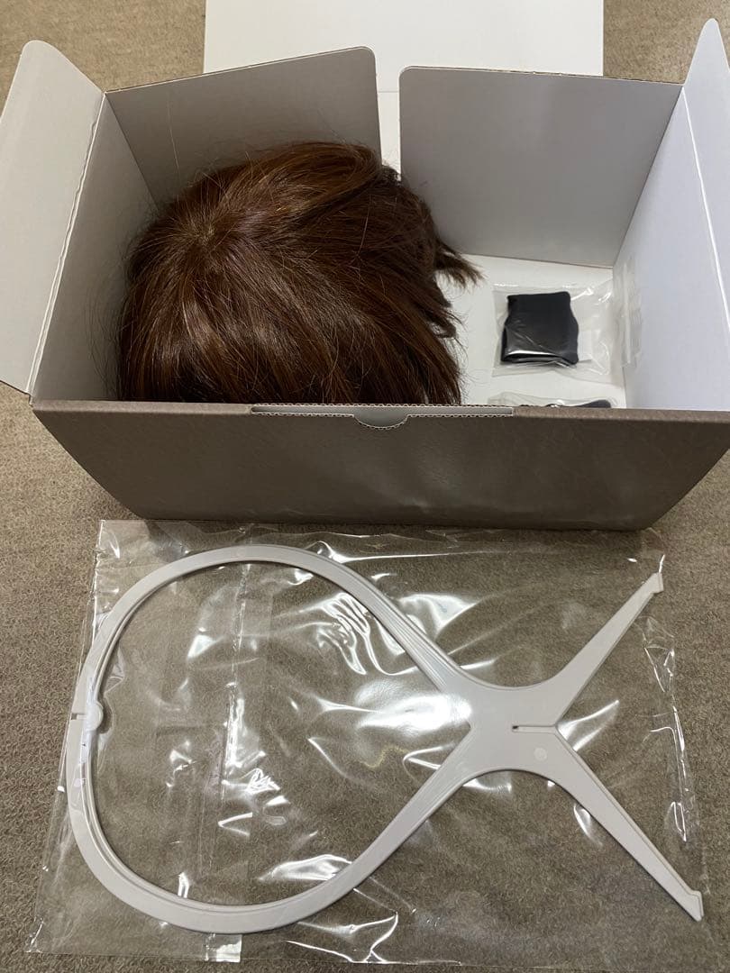 【あんてる】ショートブラウンウィッグ 医療用ウィッグ　アンベリール