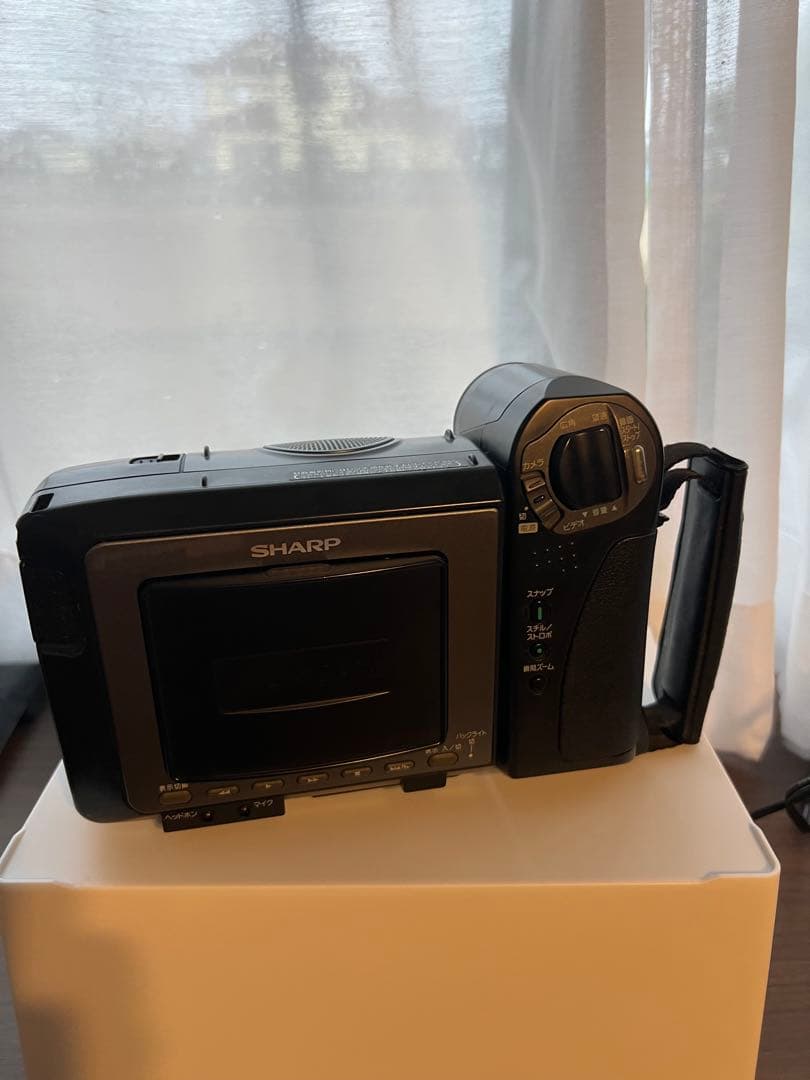 値下 シャープ液晶ビューカムVideo.Hi8高画質標準再生 8ミリビデオカメラ