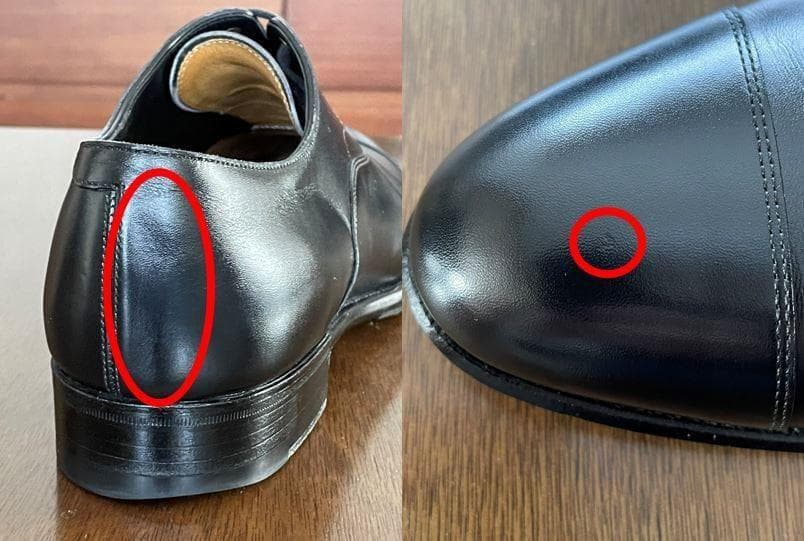 三陽山長 友二郎 ストレートチップ 7 25cm 日本製 新品純正ツリー付